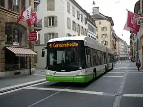 Image illustrative de l’article Trolleybus de Neuchâtel
