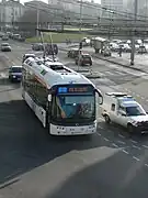 Un Irisbus Cristalis sur la  ligne 1 à Limoges