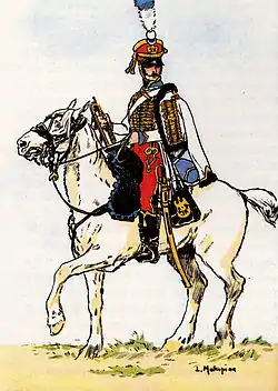 Image illustrative de l’article Hussards Jérôme-Napoléon