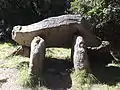 Dolmen de Tronval, vu du Nord