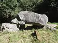 Dolmen de Tronval, vu du Sud