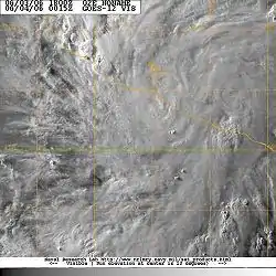 Dépression tropicale Deux-E, le 4 juin 2006 à 00:15Z