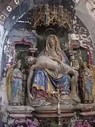 La Vierge de pitié : église de Troan-le-Grand.