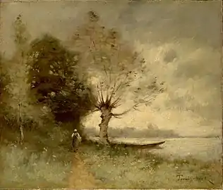 Rive de la Loire près de Chouzé (1883), Saint-Pétersbourg, musée de l'Ermitage.