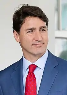 Justin Trudeau, premier ministre depuis 2015.
