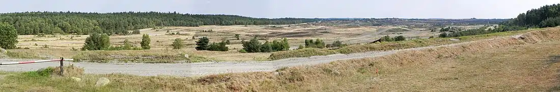 Panorama du champ de tir IX