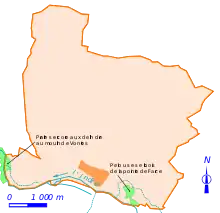 Carte en couleurs matérialisant le concours de zones écologiquement remarquables dans un territoire.