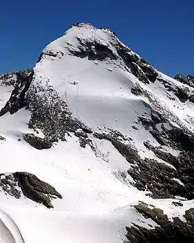 Vue du versant nord de la Tsanteleinaz.