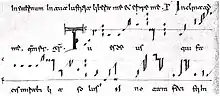  “Tu es deus” avec notation bénéventaine