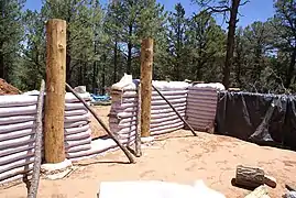 Construction superadobe