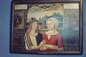 Berthold V. Tucher (1454–1519) et Christine Schmidtmair (vers1550)