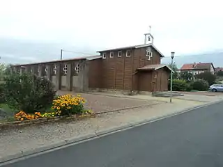 Tucquegnieux marine, la chapelle Sainte Barbe.