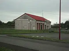 Tucquegnieux plateau, la caserne des pompiers.