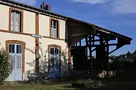 La gare de Tuffé en 2013.