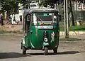 Autorickshaw au Sri Lanka.