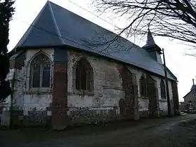 Chevet de l'église.