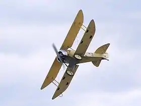 Vue de l'avion.