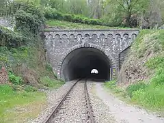 Tunnel de Huy-Sud.