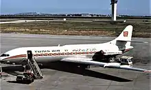 Caravelle III à l'aéroport (1973).
