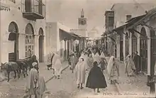 Vue du souk en 1900