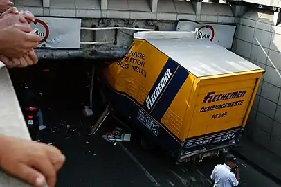 Accident de camion en 2006.