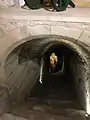 L'entrée du tunnel du Clos Lucé