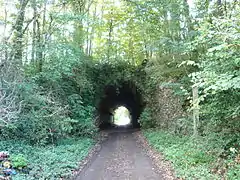 Le tunnel la Grande Voûte.