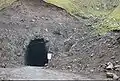 Le tunnel vers Bøur avant qu’une route n'ait été construite.