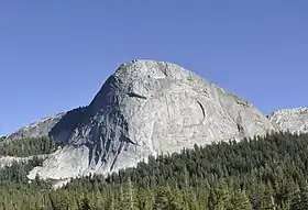 Vue du Fairview Dome.