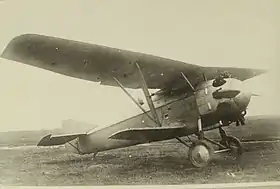 Vue de l'avion.