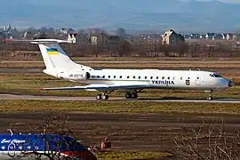 un Tupolev Tu-134A-3 du gouvernement.