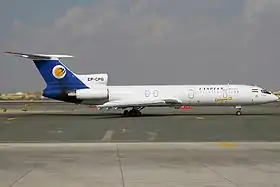 EP-CPG, Le Tupolev Tu-154 impliqué, ici en novembre 2008.