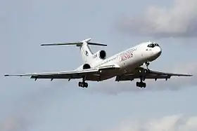 Un Tu-154M d'une compagnie aérienne russe en 2013.