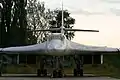 Le dernier Tu-160 ukrainien dans le musée de l’aviation stratégique situé dans l'oblast de Poltava en 2008.