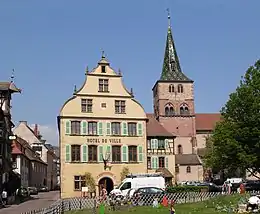 Hôtel de villefaçades, toitures