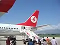 Turkish Airlines à Tirana.