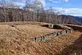 Ruines de l'ancienne forteresse dace de Costești-Blidaru