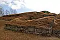 Ruines de l'ancienne forteresse dace de Costești-Blidaru