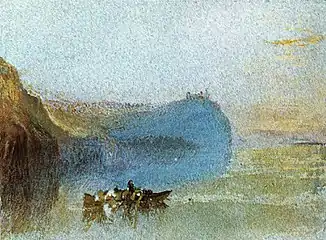 Scène de la Loire William Turner.