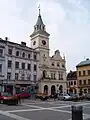 Hôtel de ville sur la place du Paradis de Bohême