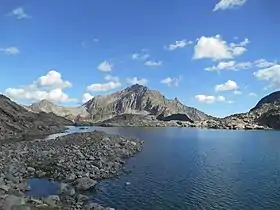 Turon de Néouvielle depuis le lac Tourrat.