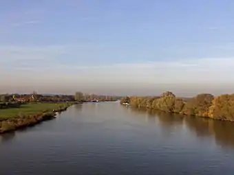 La Meuse près de Gennep.