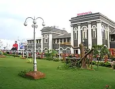Entrée principale de la gare de Thiruvananthapuram (Central Railway Station).