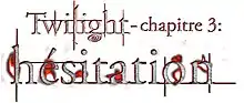Description de l'image Twilight, chapitre III - Hésitation.jpg.