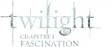 Description de l'image Twilight, chapitre I - Fascination.jpg.