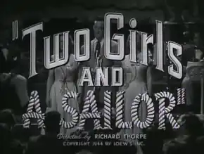 Description de l'image Two Girls and a Sailor (1944).png.