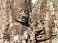 Visages monumentaux à Angkor