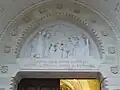 Tympan de la Chapelle du Cœur du Saint Curé d'Ars.