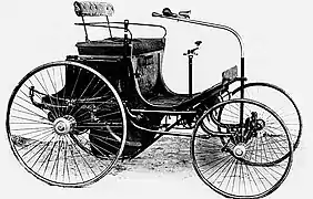 Peugeot Type 2 à moteur Daimler Type P de 1890