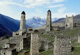 Un ancien château ingouche.